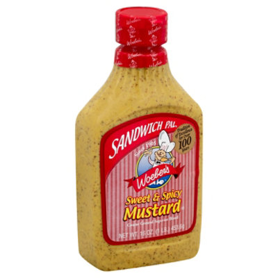 Woebers Sandwich Pal Mustard Sweet  Spicy - 16 Oz - Image 1