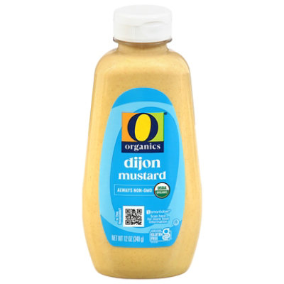 O Organics Mustard Organic Dijon - 12 Oz