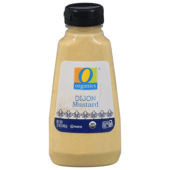 O Organics Mustard Organic Dijon - 12 Oz