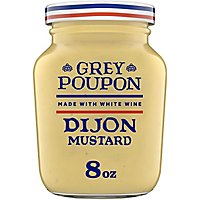Grey Poupon Dijon Mustard Jar - 8 Oz - Image 1