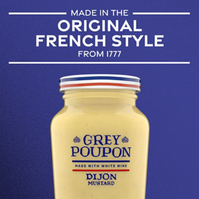 Grey Poupon Dijon Mustard Jar - 8 Oz - Image 4