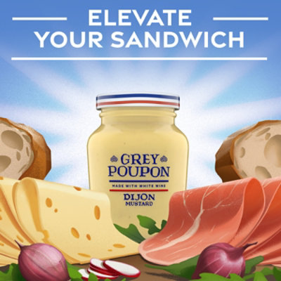 Grey Poupon Dijon Mustard Jar - 8 Oz - Image 6