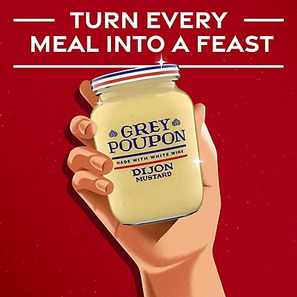 Grey Poupon Dijon Mustard Jar - 16 Oz - Image 2