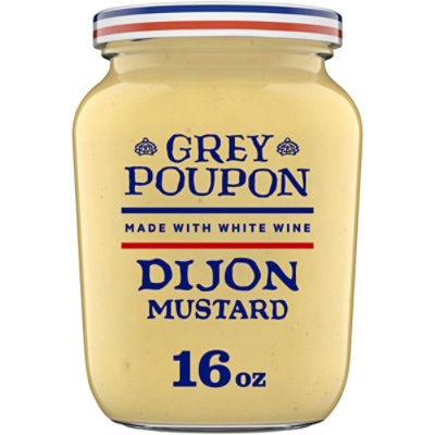 Grey Poupon Dijon Mustard Jar - 16 Oz - Image 1