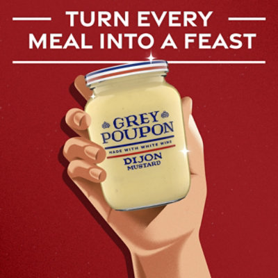 Grey Poupon Dijon Mustard Jar - 16 Oz - Image 3