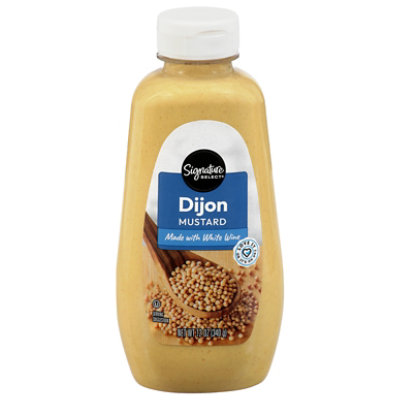 Signature SELECT Mustard Dijon Bottle - 12 Oz - Image 2