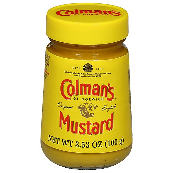 Colmans Mustard Original English - 3.53 Oz