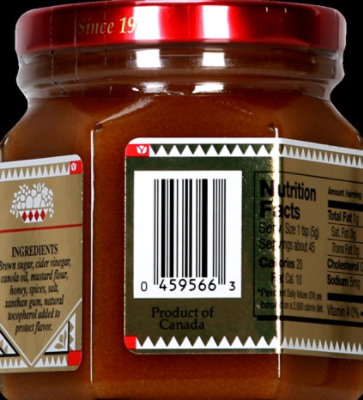 Honey Cup Mustard Uniquely Sharp - 8 Oz - Image 3