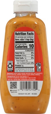 Signature SELECT Mustard Southwestern Style Sweet & Spicy Bottle - 12 Oz - Image 5