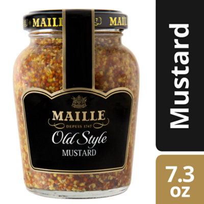 Maille Mustard Dijon Whole Grain Old Style Medium - 7.3 Oz