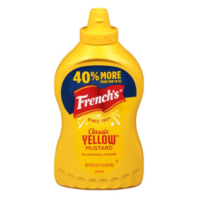 French S Classic Yellow Mustard 20 Oz Jewel Osco   105050250