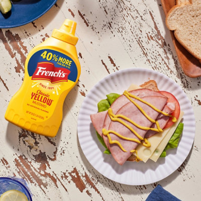 French's Classic Yellow Mustard - 20 Oz - Image 4