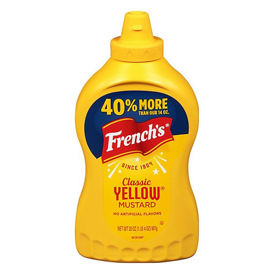 French's Classic Yellow Mustard - 20 Oz
