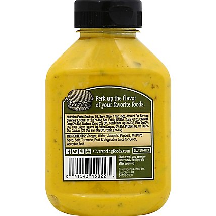 Silver Spring Mustard Jalapeno - 9.5 Oz - Image 3