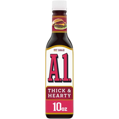 A.1. Thick & Hearty Sauce Bottle - 10 Oz - Image 2