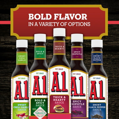 A.1. Thick & Hearty Sauce - 10 Oz - Image 2