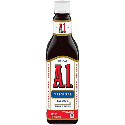 A.1. Original Sauce Bottle - 15 Oz - Image 2