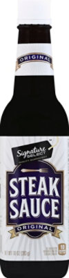 Signature SELECT Original Steak Sauce - 10 Oz - Image 2