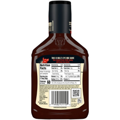 Bull's-Eye Original Barbecue BBQ Sauce - 18 Oz - Image 4
