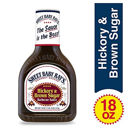 Sweet Baby Rays Sauce Barbecue Hickory & Brown Sugar - 18 Oz - Image 1