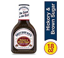 Sweet Baby Rays Sauce Barbecue Hickory & Brown Sugar - 18 Oz