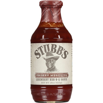 Stubb's Smokey Mesquite BBQ Sauce - 18 Oz