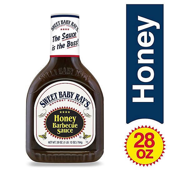 Sweet Baby Rays Sauce Barbecue Honey - 28 Oz