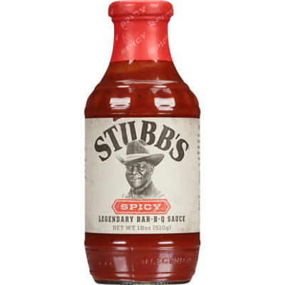 Stubb's Spicy Bar-B-Q Sauce - 18 Oz - Image 1