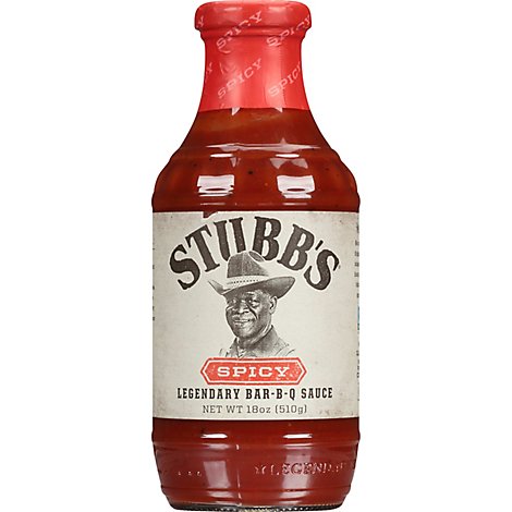 Stubb's Spicy Barbecue Sauce - 18 Oz