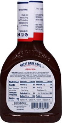 Sweet Baby Rays Sauce Barbecue - 18 Oz - Image 6