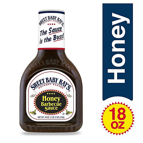 Sweet Baby Rays Sauce Barbecue Honey - 18 Oz