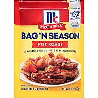 McCormick Bag 'n Season Pot Roast Cooking & Seasoning Mix - 0.81 Oz - Image 1