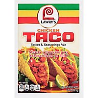 Lawry's Chicken Taco Spices & Seasonings - 1 Oz - Image 1