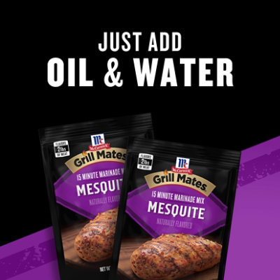 McCormick Grill Mates Mesquite Marinade - 1.06 Oz - Image 5