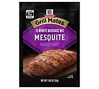 McCormick Grill Mates Mesquite Marinade - 1.06 Oz