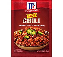 McCormick Hot Chili Seasoning Mix - 1.25 Oz