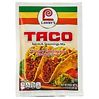 Lawry's Taco Seasoning Mix - 1 Oz - Image 1