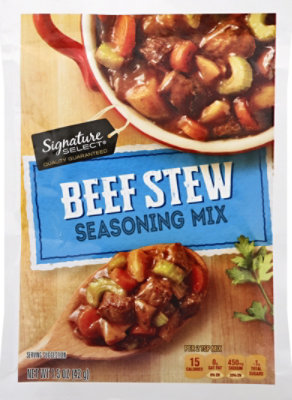 Signature SELECT Beef Stew Seasoning Mix - 1.5 Oz - Image 2