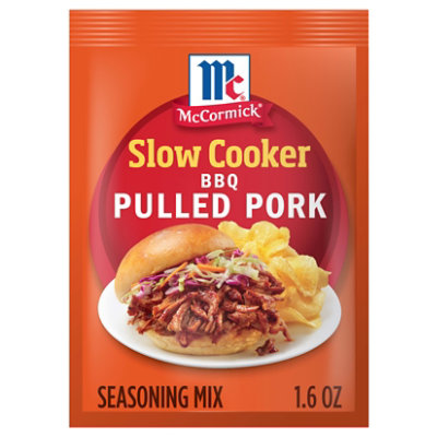McCormick Slow Cooker Barbecue Pulled Pork Seasoning Mix - 1.6 Oz