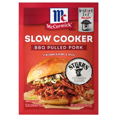 McCormick Slow Cooker Barbecue Pulled Pork Seasoning Mix - 1.6 Oz - Image 1