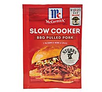 McCormick Slow Cookers BBQ Pulled Pork Seasoning Mix - 1.6 Oz
