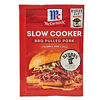 McCormick Slow Cooker Barbecue Pulled Pork Seasoning Mix - 1.6 Oz - Image 1