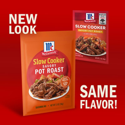 McCormick Slow Cooker Savory Pot Roast Seasoning Mix - 1.3 Oz - Image 2