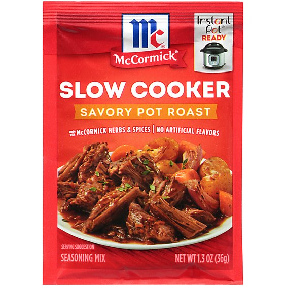 McCormick Slow Cooker Savory Pot Roast Seasoning Mix - 1.3 Oz