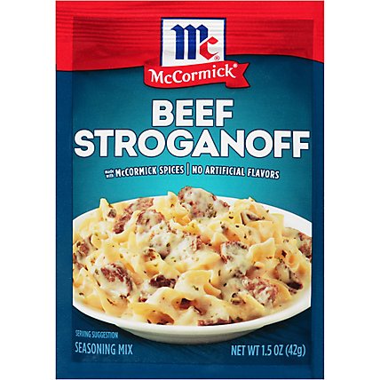 McCormick Beef Stroganoff Sauce Seasoning Mix - 1.5 Oz - Image 1