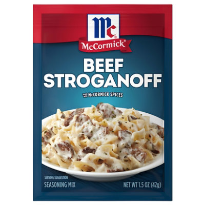 McCormick Beef Stroganoff Sauce Mix - 1.5 Oz