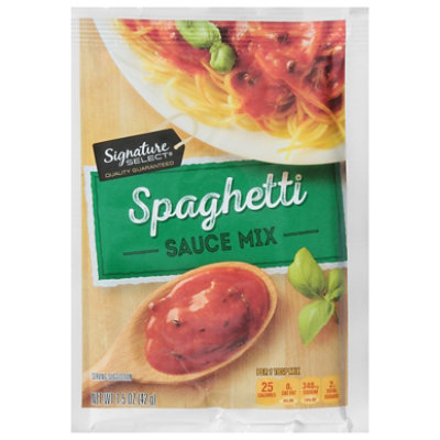 Signature SELECT Spaghetti Sauce Mix - 1.5 Oz - Image 3