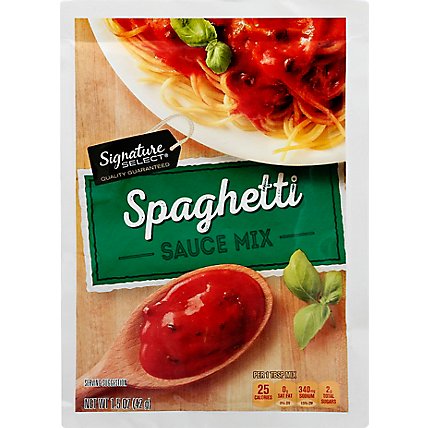 Signature SELECT Sauce Mix Spaghetti - 1.5 Oz - Image 2