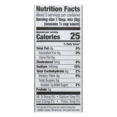 Signature SELECT Sauce Mix Spaghetti - 1.5 Oz - Image 4