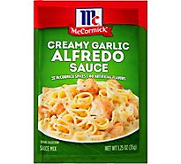 McCormick Creamy Garlic Alfredo Sauce Mix - 1.25 Oz
